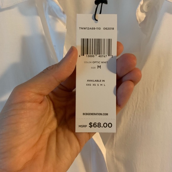 BBGengeration lace up back button up tunic - Picture 4 of 4